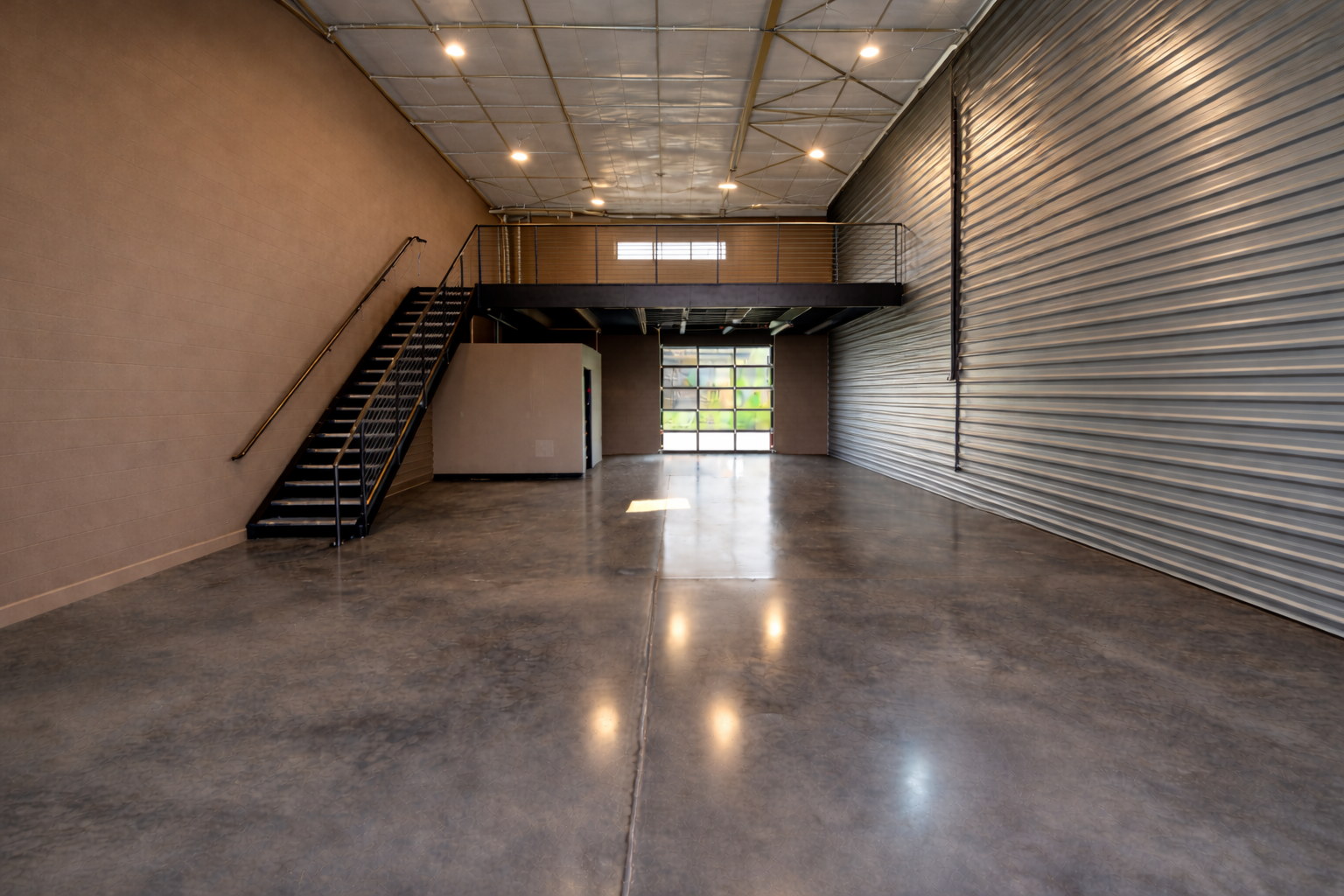 Corrugated Steel - Warm Theme - Natural Polish